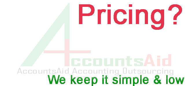 accounting outsourcing price - AccountsAid outsourcing pricing